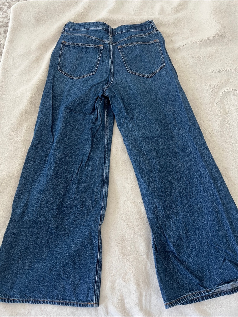 Abercrombie & Fitch curve love high rise Wide-Leg Jeans - Picture 3 of 3